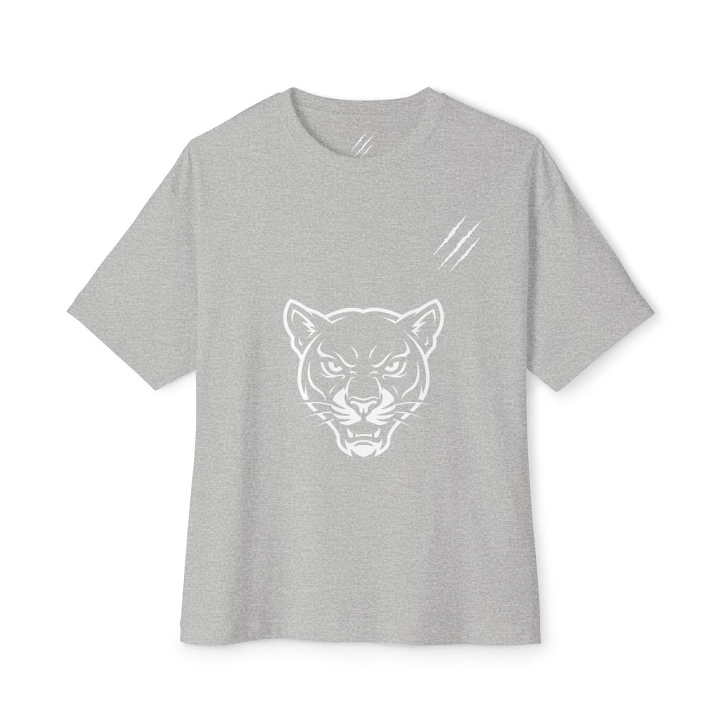 Panther Head & Claw Boxy Tee — Retro Pantherenz Graphic T-Shirt